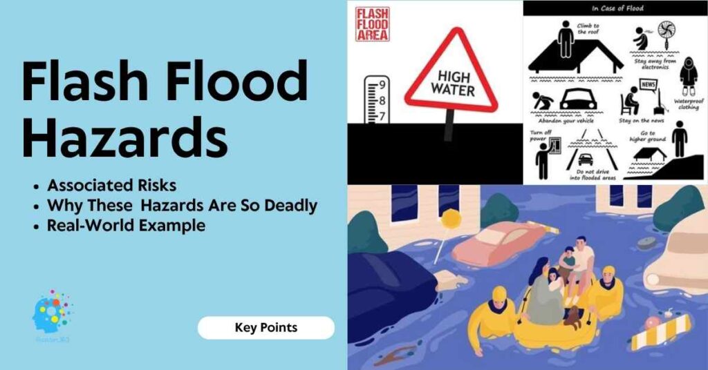 Causes of Flash Floods Disasters360 Rashid Javed Natural Causes of Flash Floods Human Induce Causes of Flash Floods The Role of Climate Change Factors Influencing Flash Flood Vulnerability.
A visual guide to staying safe during a flash flood, emphasizing the risks associated with flash floods and outlining crucial safety measures..