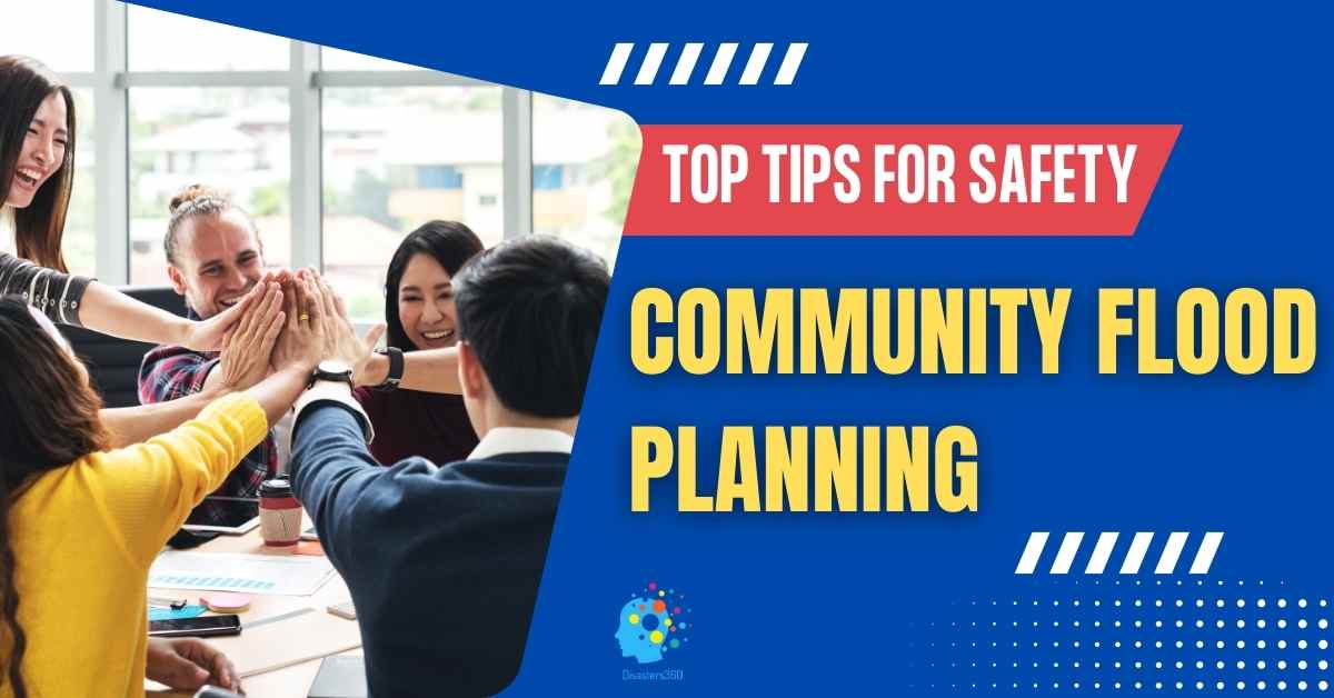 Top tips for community flood planning to mitigate risks and ensure flood resilience in the USA. Community Flood Planning Disasters360 Rashid Javed