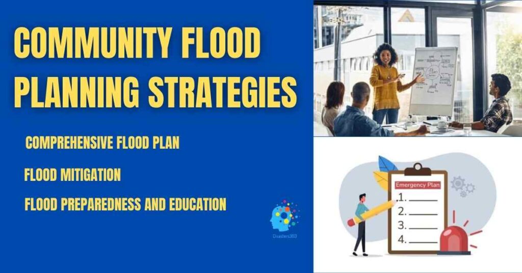 "Key strategies for community flood planning, including flood mitigation, preparedness, and education for resilience in the USA.
Community Flood Planning Disasters360 Rashid Javed Community Flood Planning Strategies